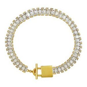 18K GOLD PLATED STAINLESS STEEL BRACELET, INTENSITY